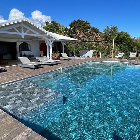 Villa Deluxe L'Hacienda Villa Vue Mer 180 Piscine Jacuzzi Proche Plage Marina Golf Pointe Des Chateaux Et Casino Jardin Clos Voyage Durable Saint-Francois  Kültér fotó
