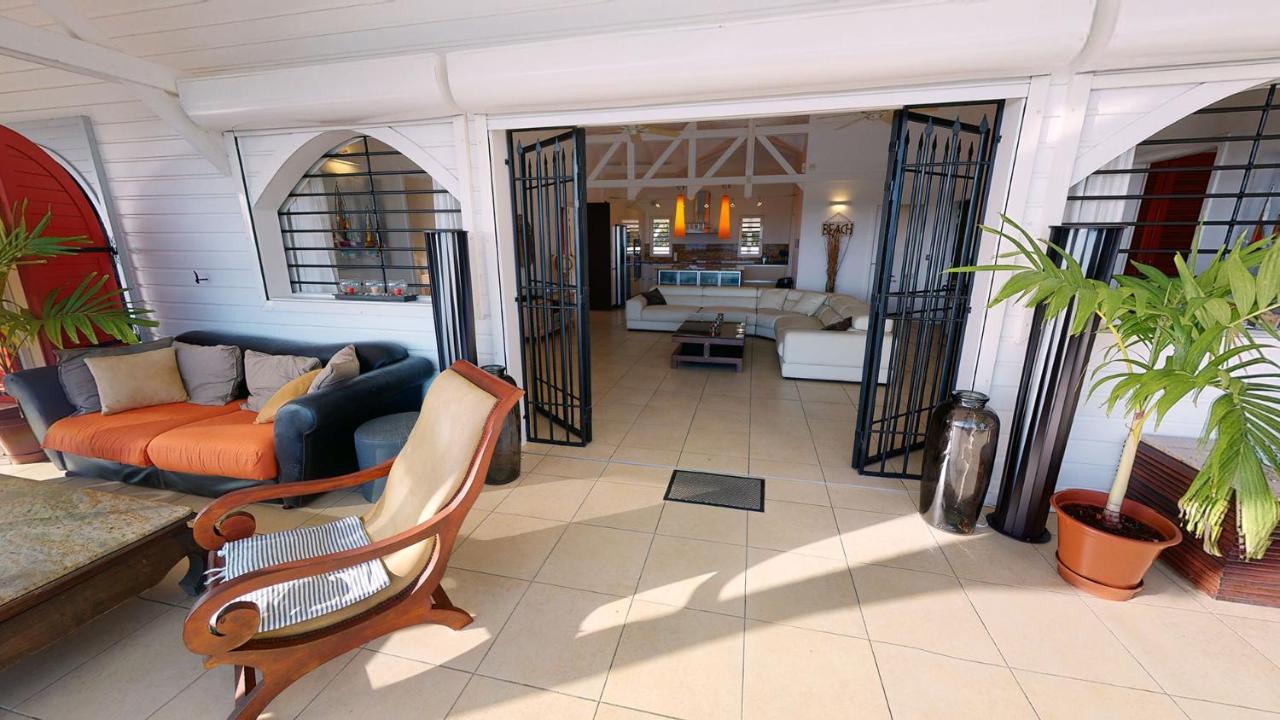 Villa Deluxe L'Hacienda Villa Vue Mer 180 Piscine Jacuzzi Proche Plage Marina Golf Pointe Des Chateaux Et Casino Jardin Clos Voyage Durable Saint-Francois  Kültér fotó
