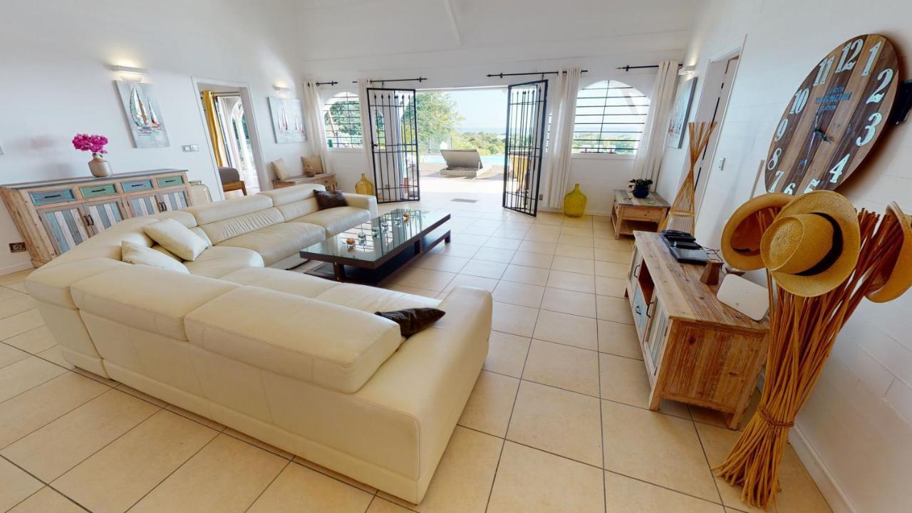 Villa Deluxe L'Hacienda Villa Vue Mer 180 Piscine Jacuzzi Proche Plage Marina Golf Pointe Des Chateaux Et Casino Jardin Clos Voyage Durable Saint-Francois  Kültér fotó